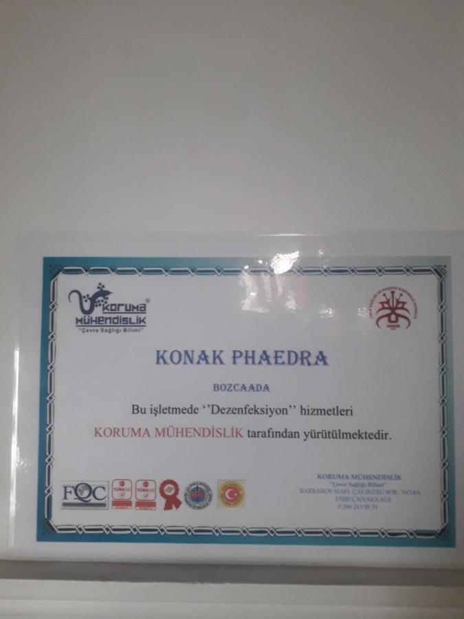 Konak Phaedra Bozcaada Exterior photo